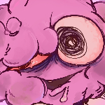 pim is covered in severe head lumps, but his eyes remains bright