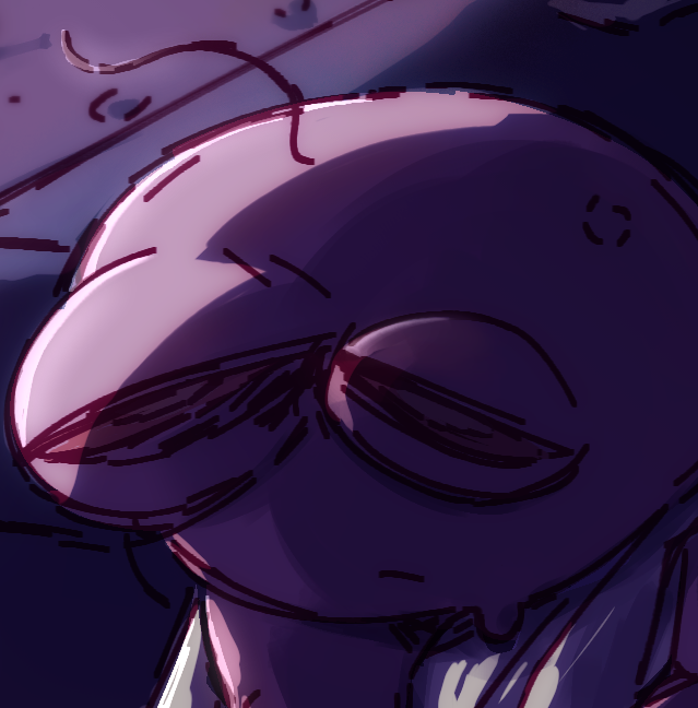 pim alone in his messy apartment, wrapped in the bed sheet he tried to hang himself with. text reads: it was the day after trying to commit that made pim feel the most shame and hopelessness. he wasn't light headed like he was when he first had the bedsheet around his neck, and his thoughts were far slower in comparison. all he had to sit with was the aftermath of nothing. absolutely nothing from his actions, that had no tangible consequences. still alive, still in the same state as he previous was. all alone with no one to even find the body. 'i almost took my life and everything is still the same as it ever was'.